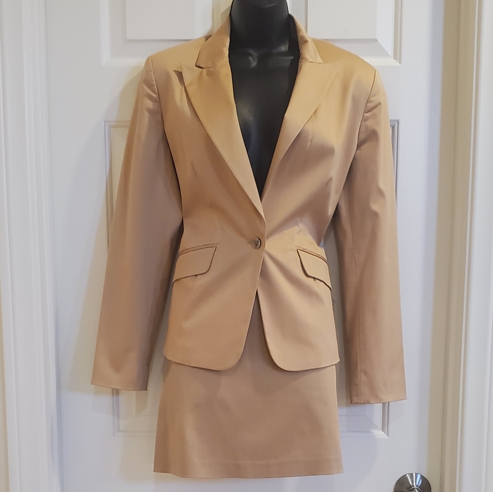 Tan Suit